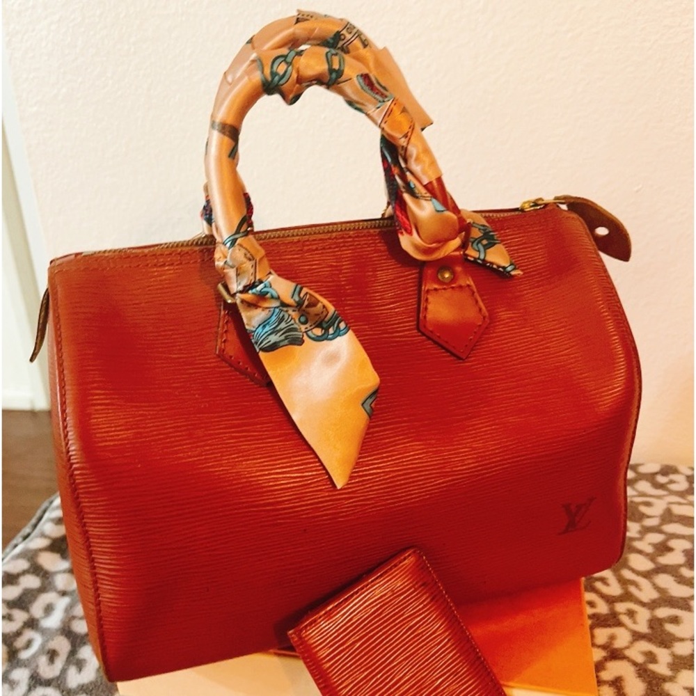 -SOLD-Louis Vuitton Kenya Brown Speedy 30* - Picture 3 of 10